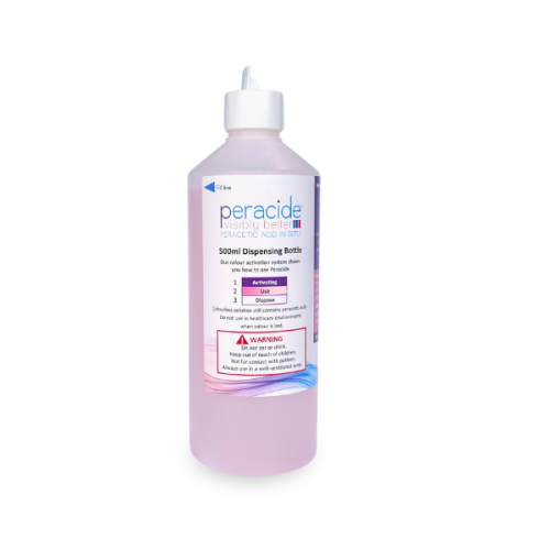 Peracide 500ml dilution bottle
